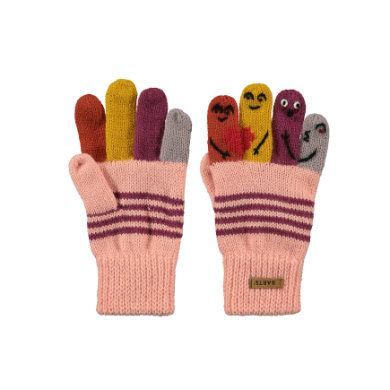 BARTS Loutkové rukavice růžové