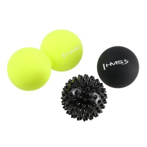 HMS Sada masážních míčků Lacrosse Ball BLS01