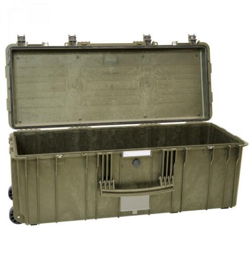 Odolný vodotěsný kufr 9433 Explorer Cases® / bez pěny – Zelená (Barva: Zelená)