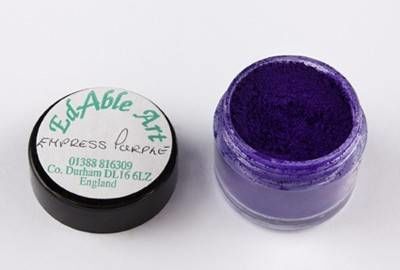 Prachová barva Empress Purple - Edable Art
