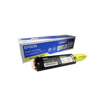 Epson originální toner C13S050316, yellow, 5000str., Epson AcuLaser CX21N, 21NF, 21NFC, 21NFCT, 21NFT