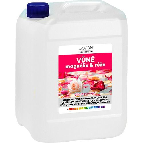 Lavon vůně magnolie a ruže - 5 L