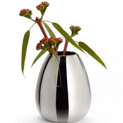 Váza ANAIS Philippi 23 cm stříbrné