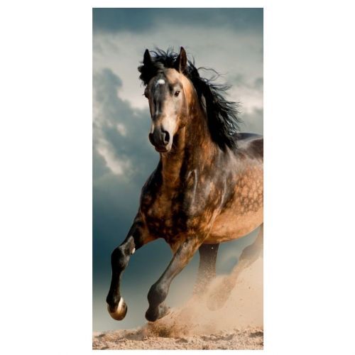 Faro Osuška Kůň v bouři bavlna-froté 70x140 cm
