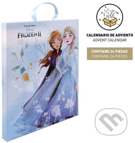 Kalendár adventný Disney - Frozen II: Elsa and Anna