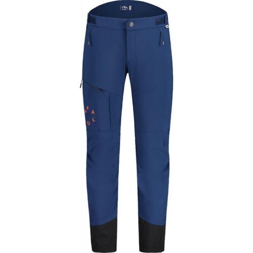 Kalhoty Maloja Khesarm Regular - pánské, lyžařské, půlnoční modrá - velikost L