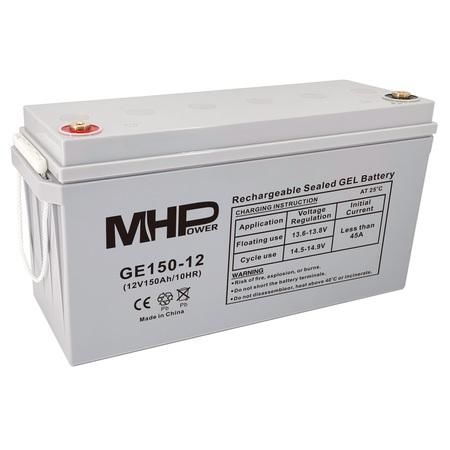 Baterie MHPower GE150-12 GEL, 12V/150Ah, T3-M8, Deep Cycle , GE150-12