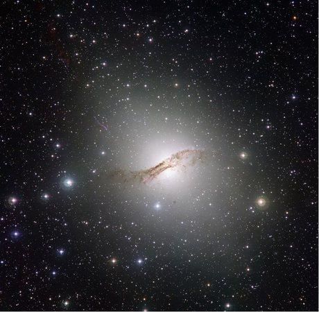 GRAFIKA Čtvercové puzzle Galaxie Centaurus A 1000 dílků