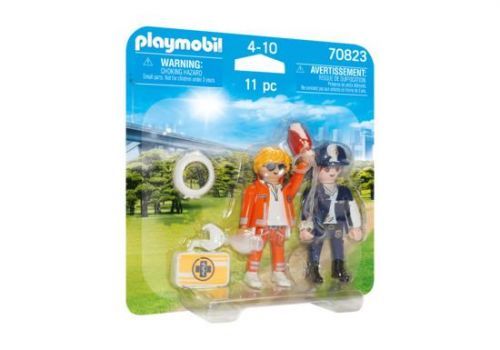 PLAYMOBIL® Duo Pack 70823 Pohotovostní lékař a policistka