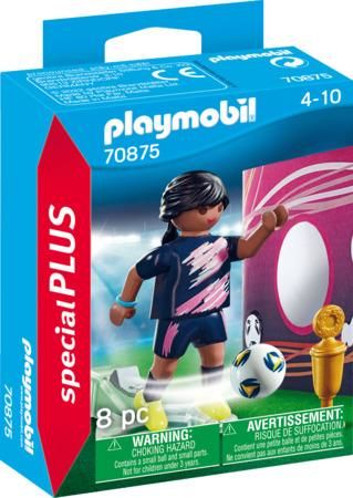 PLAYMOBIL® Special Plus 70875 Fotbalistka s brankou