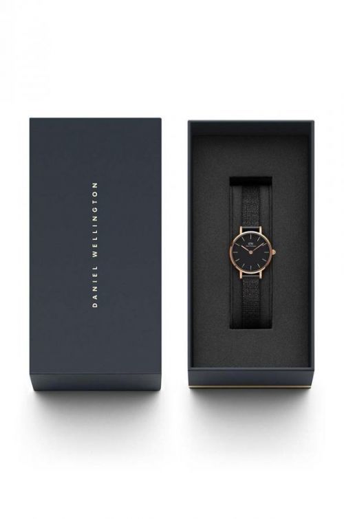 Hodinky Daniel Wellington Petite 24 Pressed Ashfield růžová barva