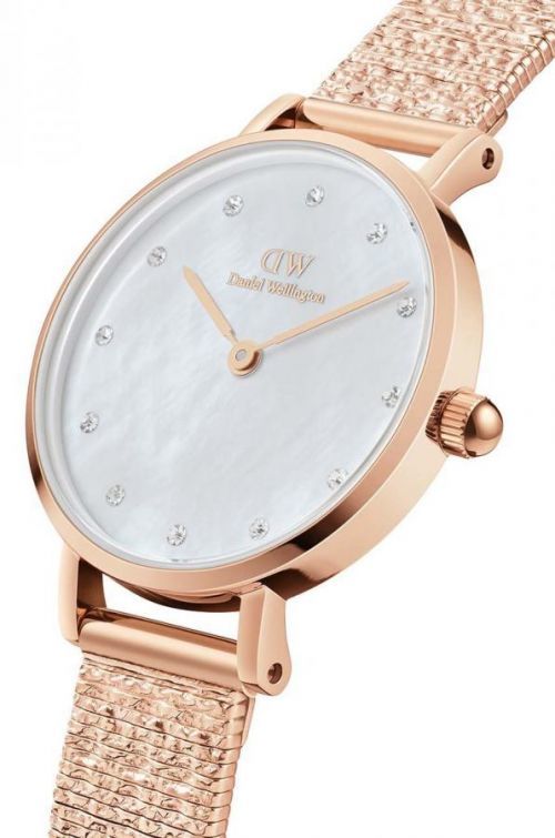 Hodinky Daniel Wellington Petite 28 Lumine růžová barva