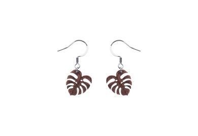 Monstera Earrings