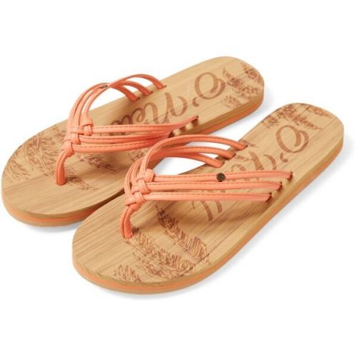 O'Neill DITSY SANDALS Dámské žabky, oranžová, velikost 38