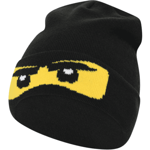 LegoWear LWANTHONY 710 HAT Dětská zimní čepice, černá, velikost 54/56