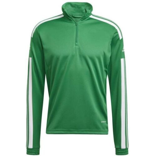 adidas SQ21 TR TOP Pánská fotbalová mikina, zelená, velikost M