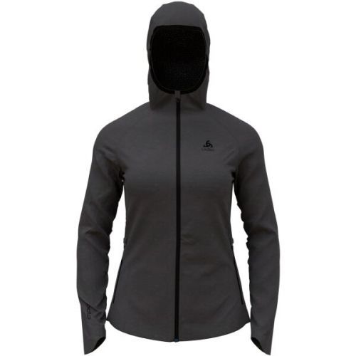 Odlo W ASCENT PW 220 MID LAYER HOODY Dámská mikina, tmavě šedá, velikost M