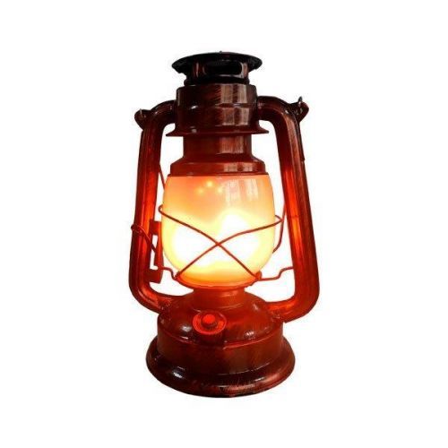 Optonica Závěsné LED svítidlo dobíjecí, imitace plamene 5W 250lm, Bronz PD9042