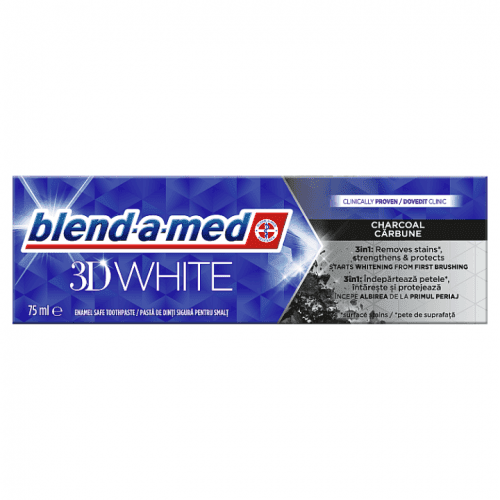 Blend-a-med 3D White Charcoal Zubní Pasta,75 ml
