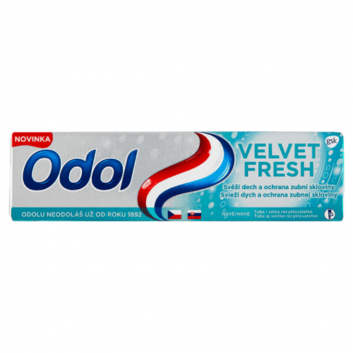 Odol Velvet Fresh zubní pasta s fluoridem 75ml