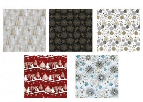 Zet servis Vánoční balicí papír - 0,7 x 2m - 50 ks - P2GW