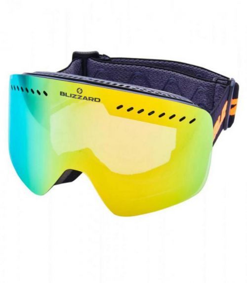 Blizzard 983 MDAVZO black matt smoke2 orange REVO lyžařské brýle