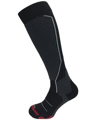 Blizzard Allround ski socks black/anthracite/grey/red lyžařské ponožky