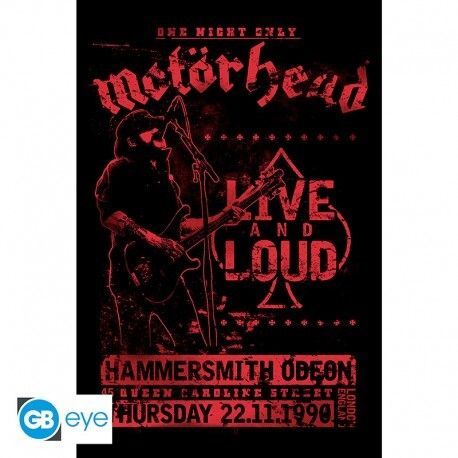 GB EYE Plakát, Obraz - Motorhead - Live and Loud, (61 x 91.5 cm)