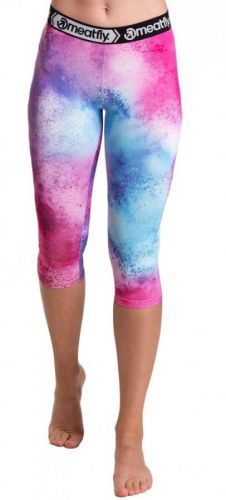 Thermo 3/4 kalhoty Meatfly Taro purple aquarel L