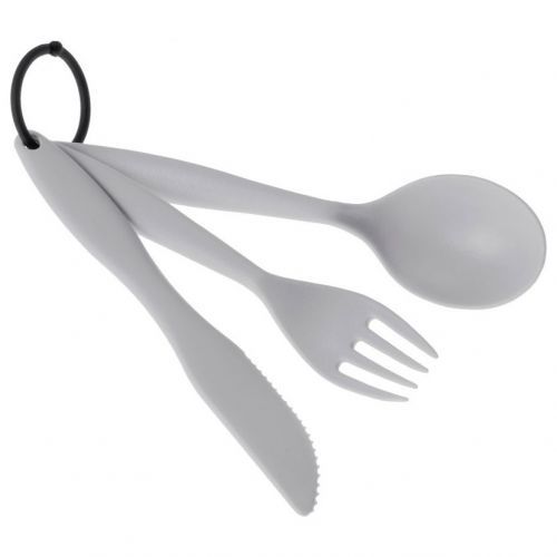 Příbor GSI Outdoors Tekk Cutlery Set Barva: šedá