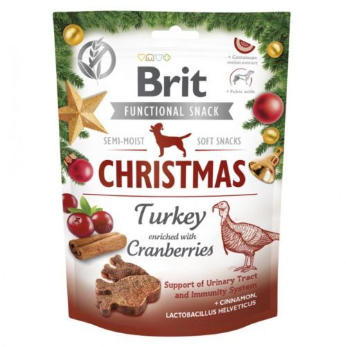BRIT Care Dog Functional Snack Christmas pamlsek pro psy 150 g
