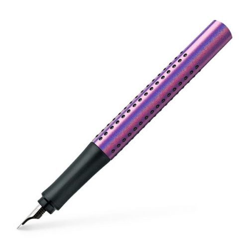 Plnicí pero Faber-Castell Grip Edition Glam, F - fialová