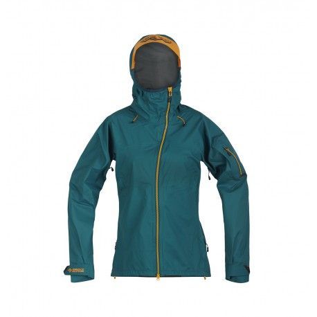 Direct Alpine Guide Lady 3.0 emerald/mango dámská nepromokavá bunda Gelanots HB 3L 20000 M