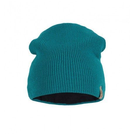 Direct Alpine Smurf 1.0 emerald unisex pletená zimní čepice s převisem s fleecem uvnitř M