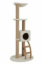 Škrabadlo MONTANA 4 kočičí strom 148cm béžová Zolux + Doprava zdarma