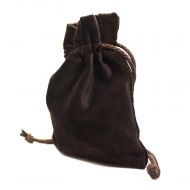 Drawlab Entertainment Velvet Brown Pouch