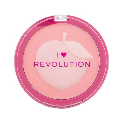 I Heart Revolution Fruity Blusher 8 g pudrová tvářenka pro ženy Peach