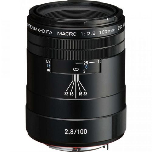 Pentax HD DFA 100 mm Macro f/2,8 ED AW černý