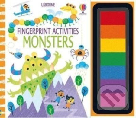 Fingerprint Activities Monsters - Fiona Watt, Candice Whatmore (ilustrátor)