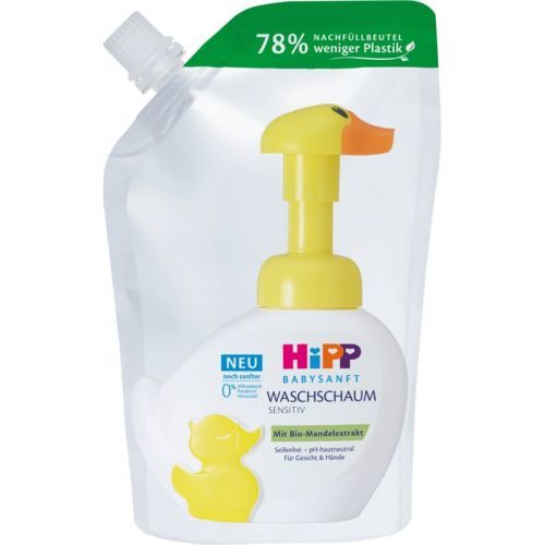 Hipp Babysanft Sensitive mycí pěna náhradní náplň 250 ml