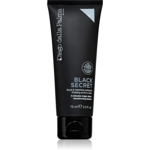 Diego dalla Palma Black Secret Purifying Scrub To Mask detoxikační a čisticí maska 75 ml