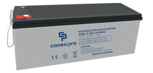 Baterie Conexpro AGM-12-200 VRLA AGM 12V/200Ah, T18 , AGM-12-200