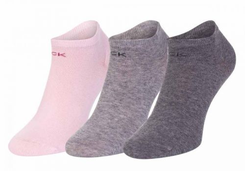 3PACK dámské ponožky Calvin Klein nízké vícebarevné (701218768 003) uni