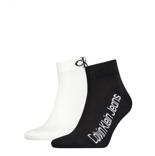 2PACK pánské ponožky Calvin Klein kotníkové vícebarevné (701219841 001) uni