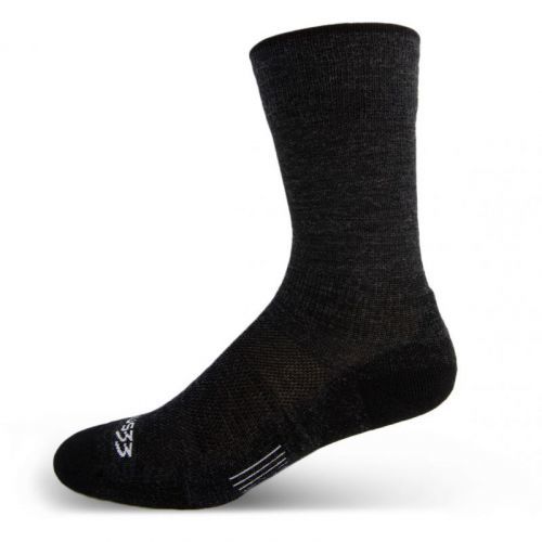 Ponožky Minus33 S36 Micro Full Cushion 1 - Černá - L