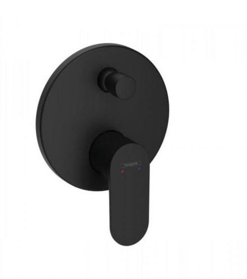 Vanová baterie Hansgrohe Rebris S bez podomítkového tělesa matná černá 72466670