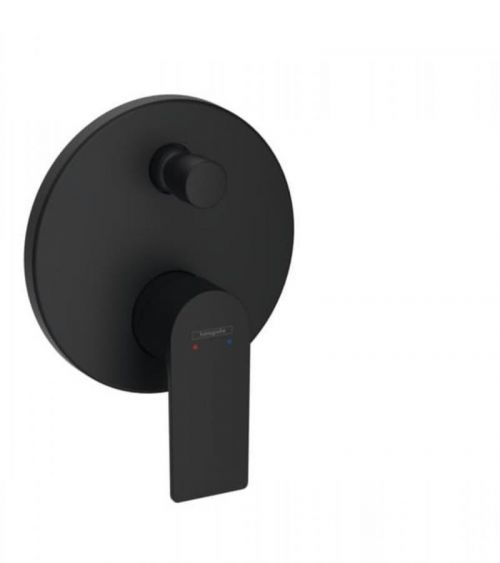 Vanová baterie Hansgrohe Rebris E bez podomítkového tělesa matná černá 72468670