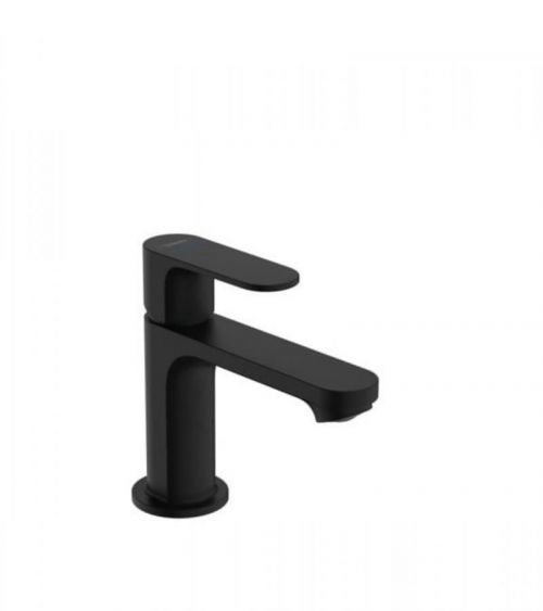 Ventil umyvadlový Hansgrohe Rebris S bez výpusti matná černá 72503670