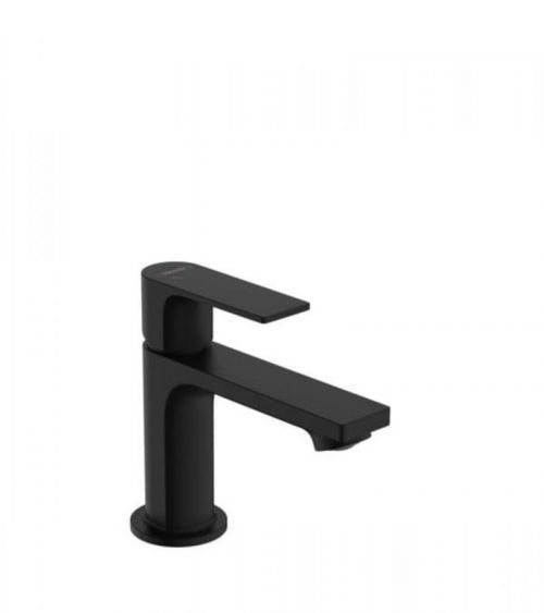 Umyvadlová baterie Hansgrohe Rebris E bez výpusti matná černá 72554670