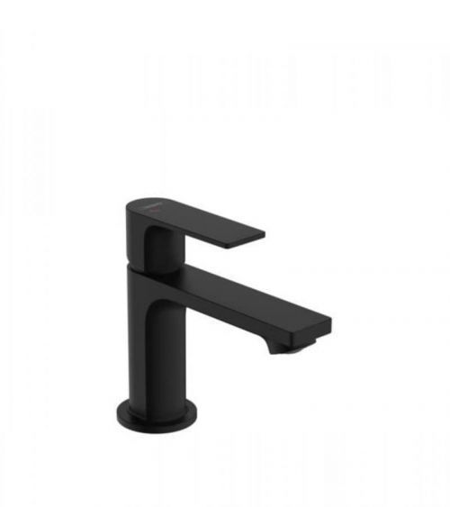 Umyvadlová baterie Hansgrohe Rebris E s výpustí matná černá 72587670